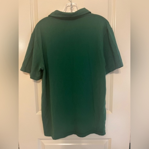 Kickee Mens Medium Green Bamboo Organic Cotton Polo Shirt - Picture 3 of 8